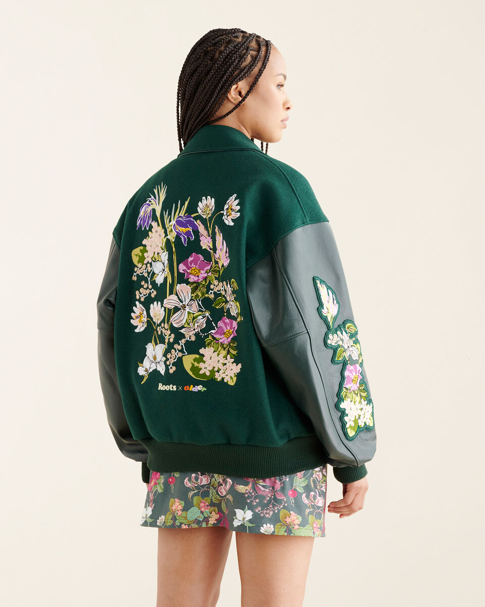 Blouson universitaire non genré Roots x alder
