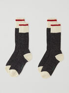 Mens Roots Cabin Sock 2 Pack