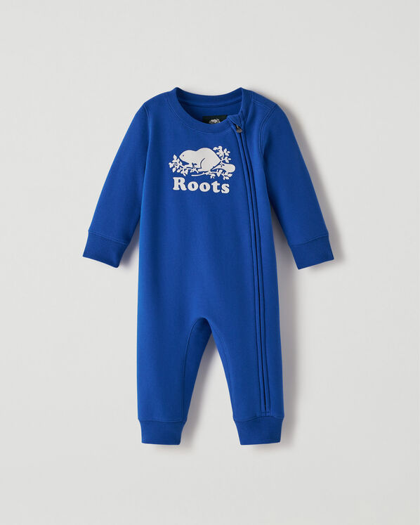 Barboteuse originale Cooper le castor en coton bio pour bébés