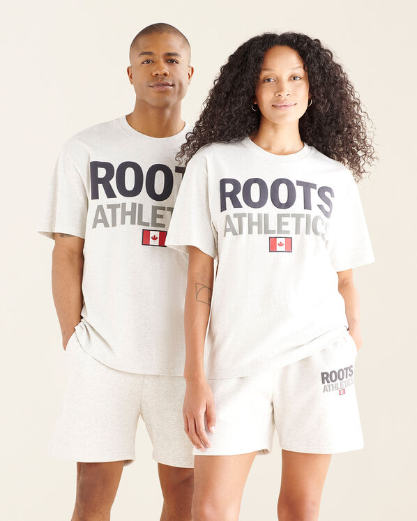 Roots Athletics Flag T-Shirt Gender Free