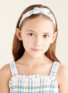 Ensemble pour cheveux Gingham pour enfants