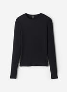 Roam Rib Fitted Long Sleeve Top