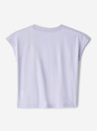 Girls Sleeveless Boxy T-Shirt