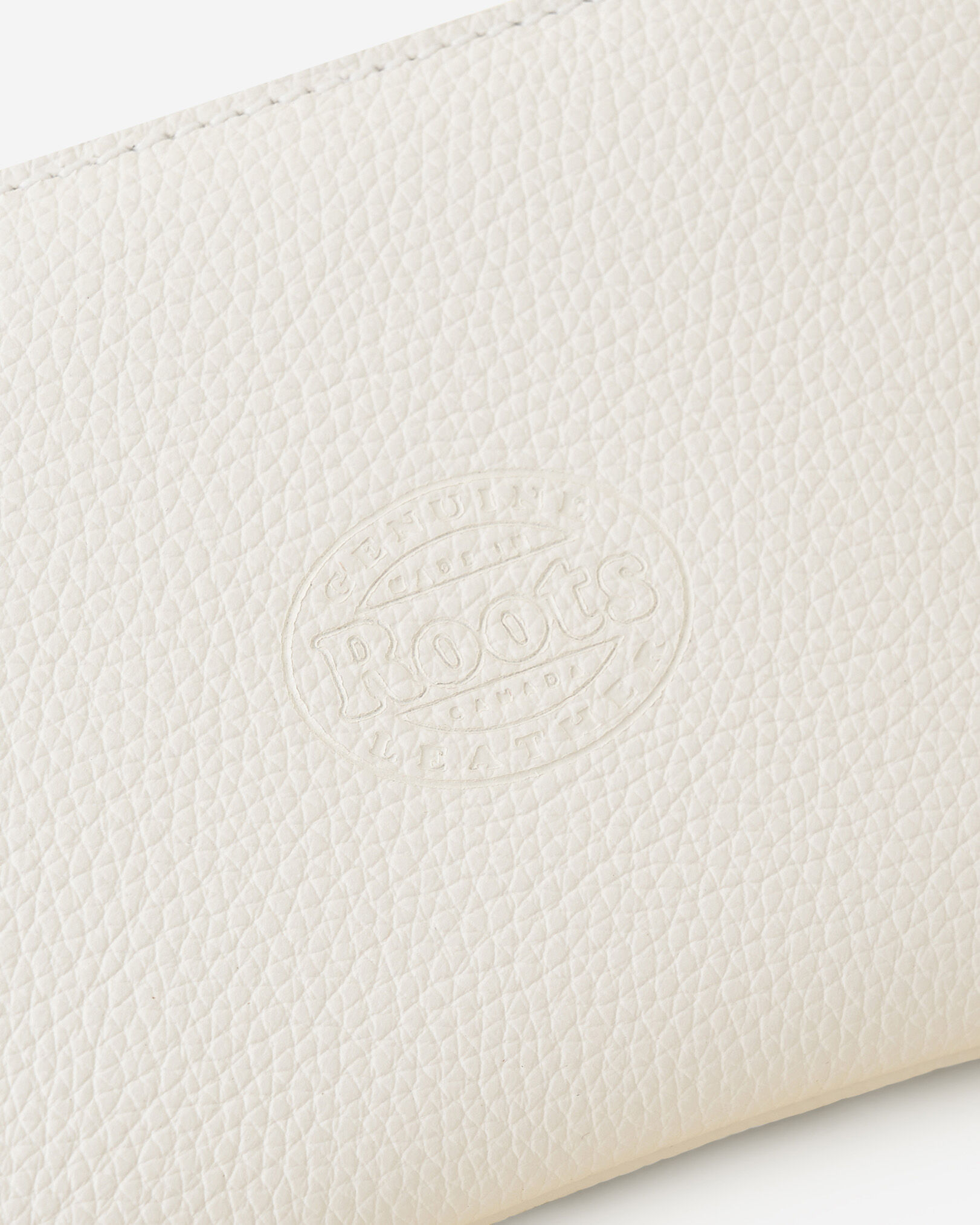 Pochette moyenne à glissière en cuir Cervino