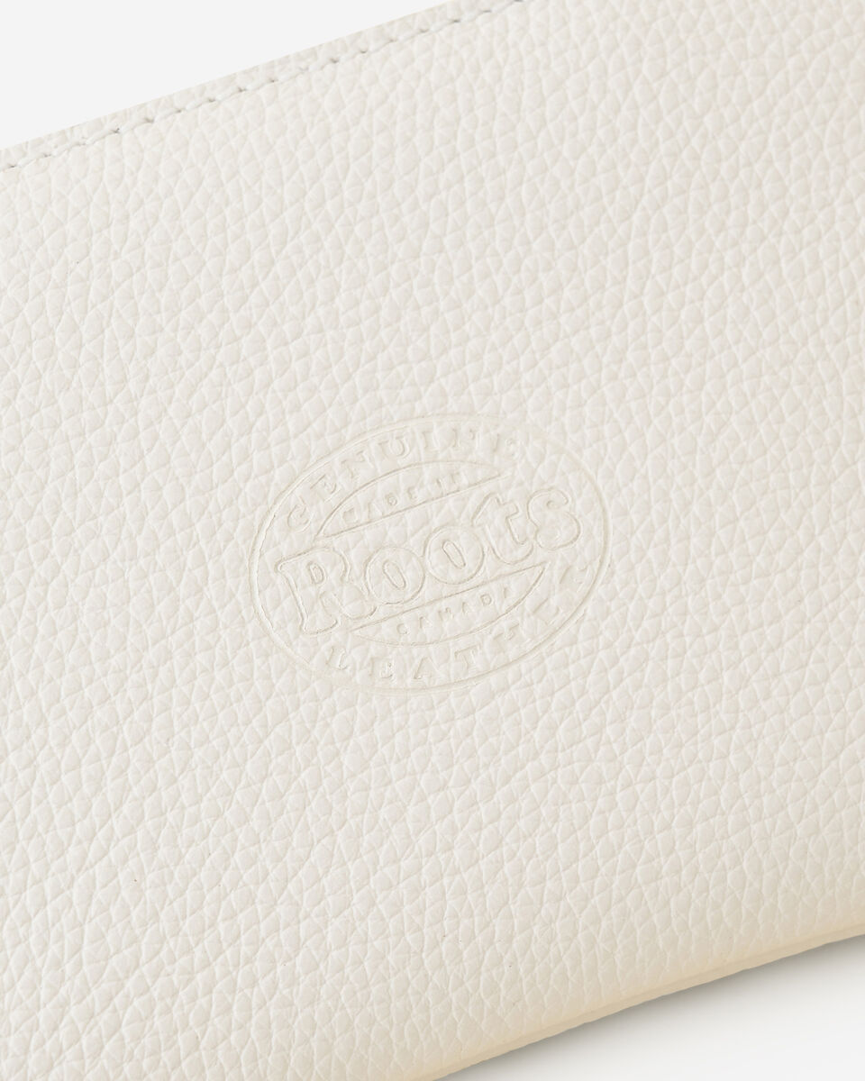 Pochette moyenne à glissière en cuir Cervino