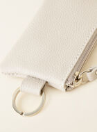 Pochette à glissière en cuir Cervino