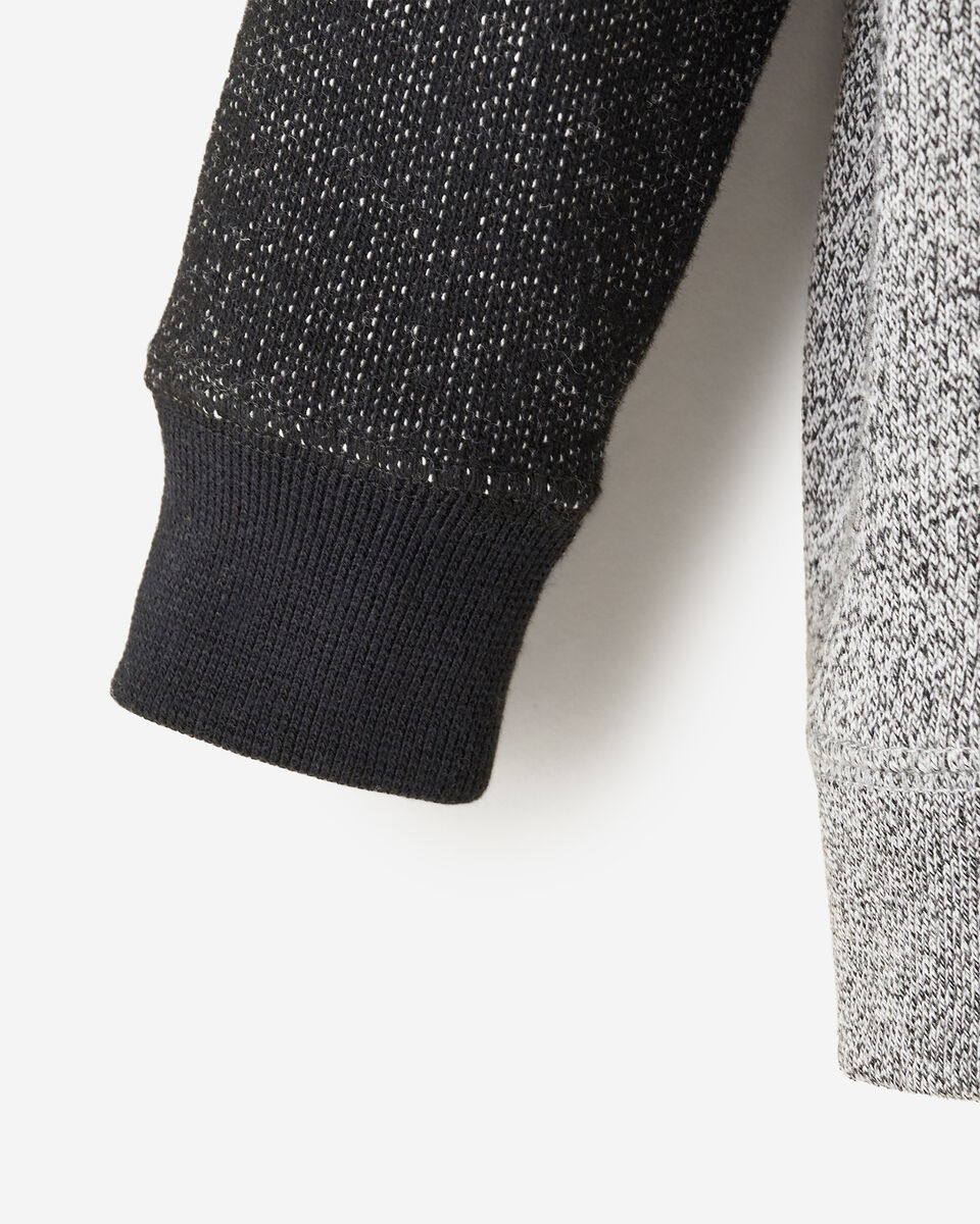 Chandail original à capuchon et glissière en coton bio pour bébés