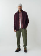 Blouson à glissière en laine