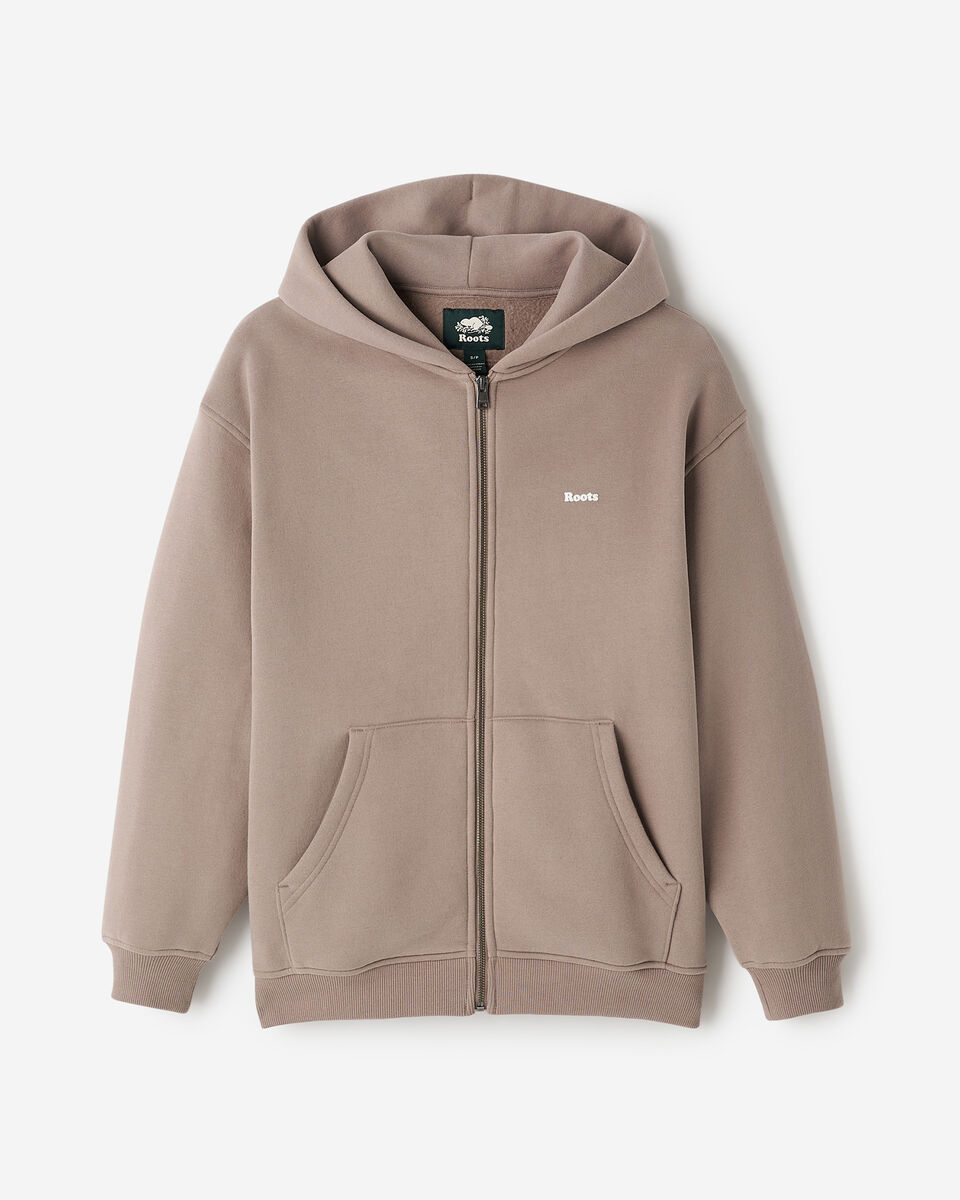 Chandail &agrave; capuchon et glissi&egrave;re en molleton Nuage