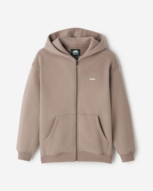 Chandail &agrave; capuchon et glissi&egrave;re en molleton Nuage