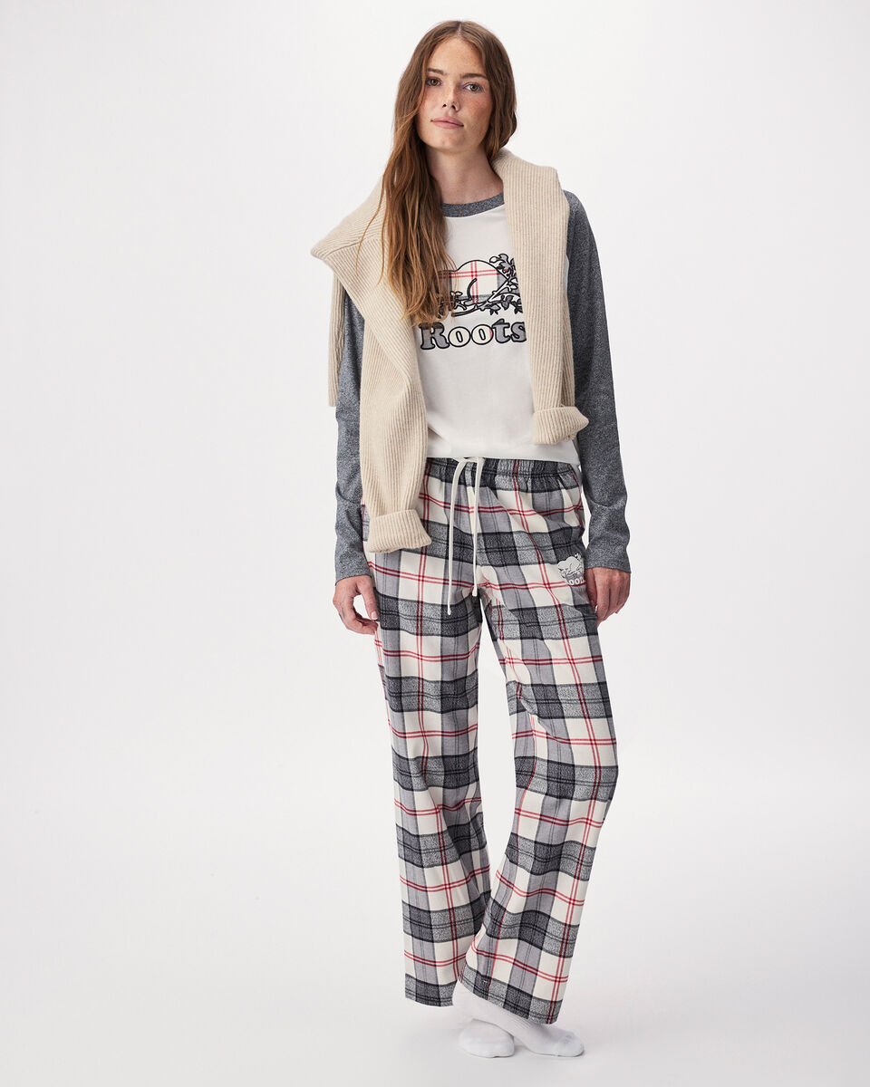 Womens Cooper Plaid Long Sleeve T-Shirt