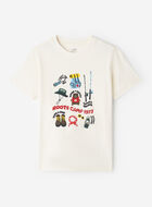 T-shirt Camp phosphorescent pour enfant