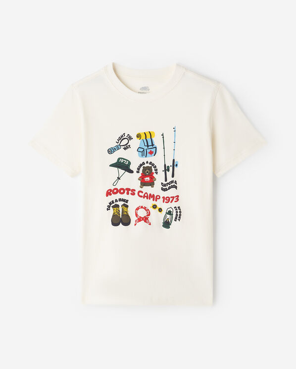 T-shirt Camp phosphorescent pour enfant