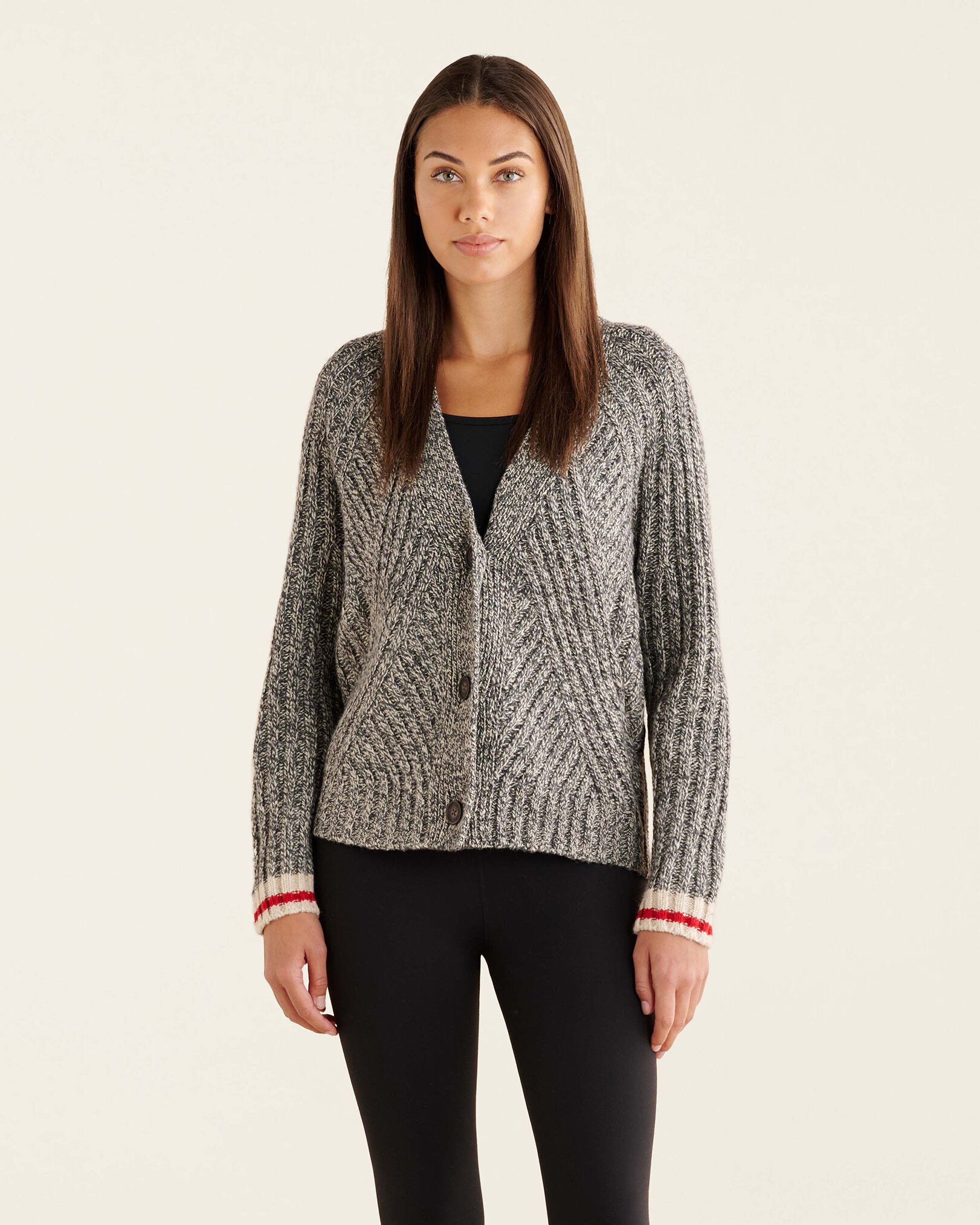 Roots Cabin Button Cardigan Square One
