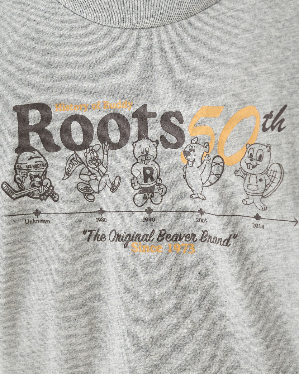 Roots Toddler 50 Years Of Buddy T-Shirt