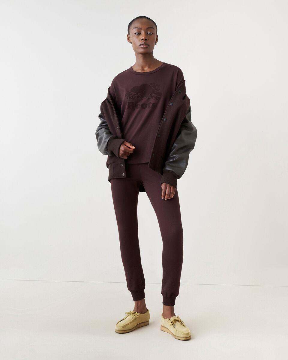 Organic Cooper Cozy Cuff Legging