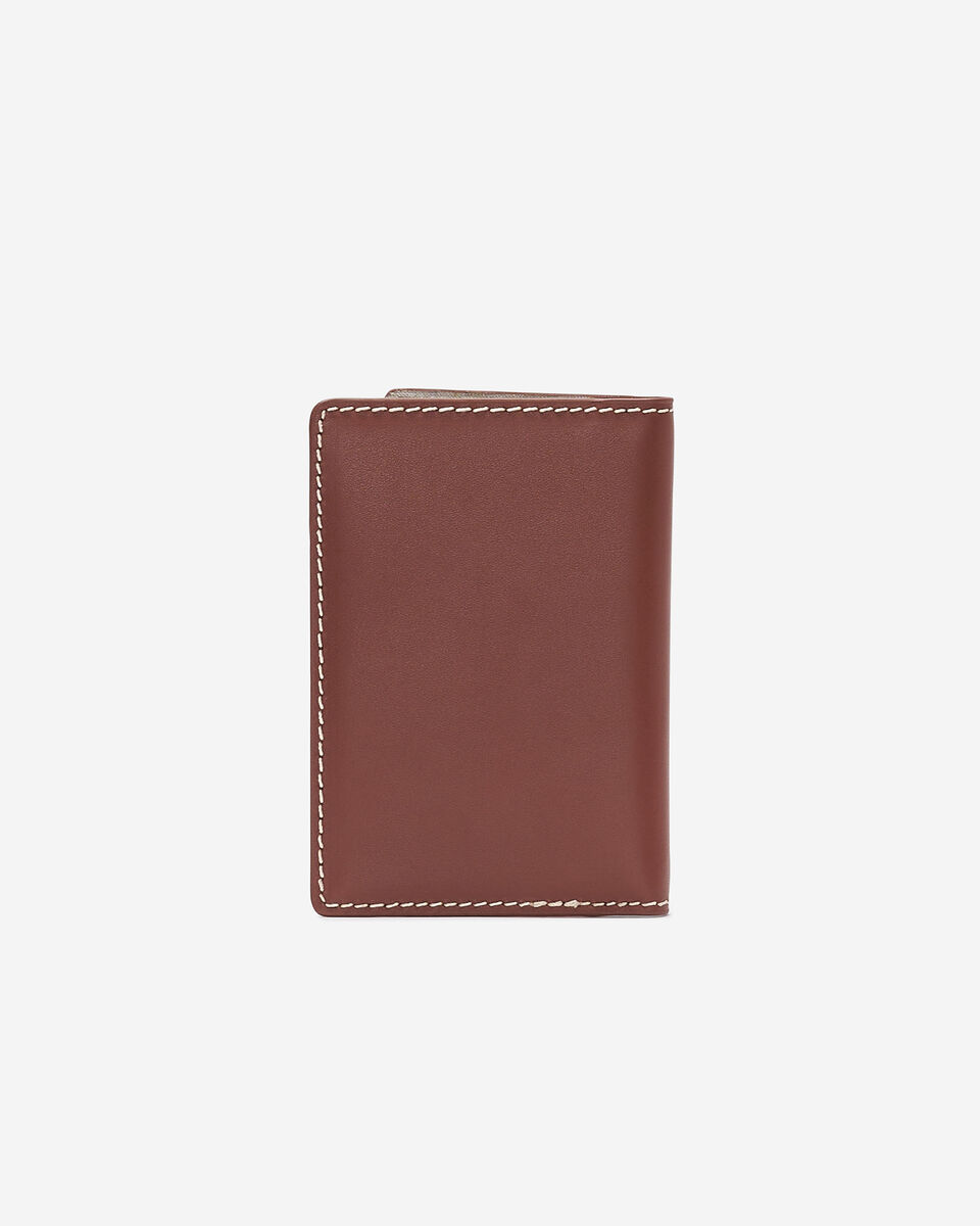 Étui pour passeport en cuir Oxford