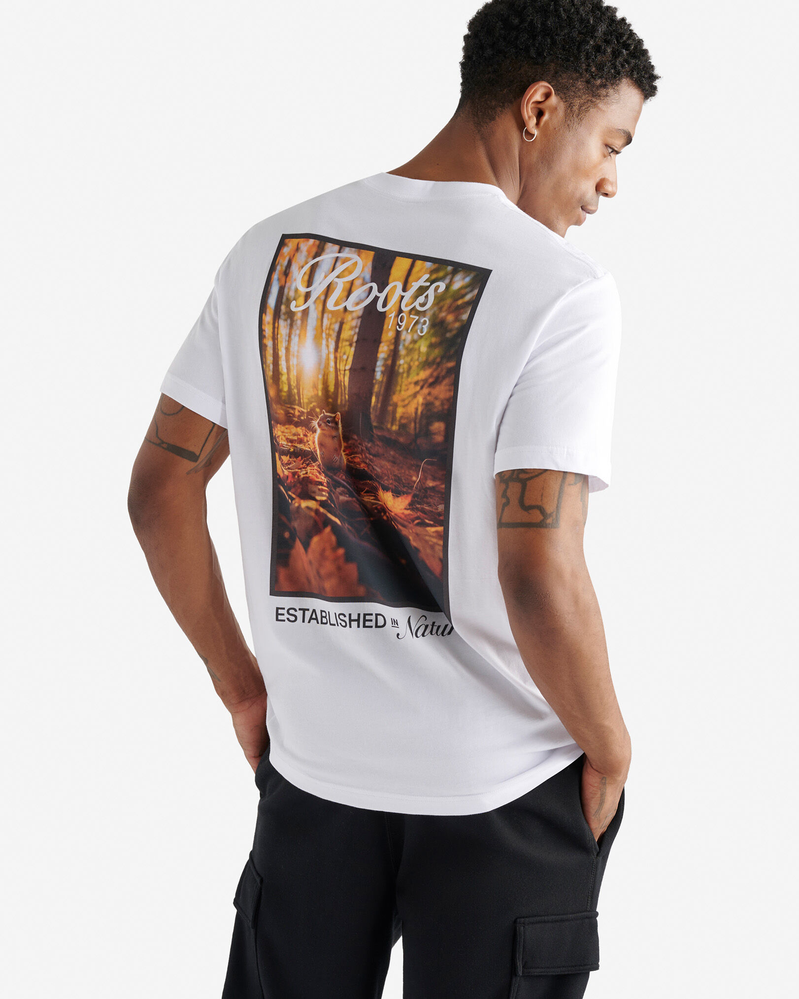 Mens Est. In Nature T Shirt