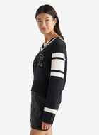 Slapshot Cropped Sweater