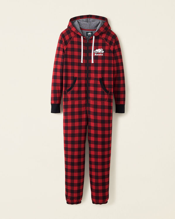 Womens Roots Park Plaid Onesie