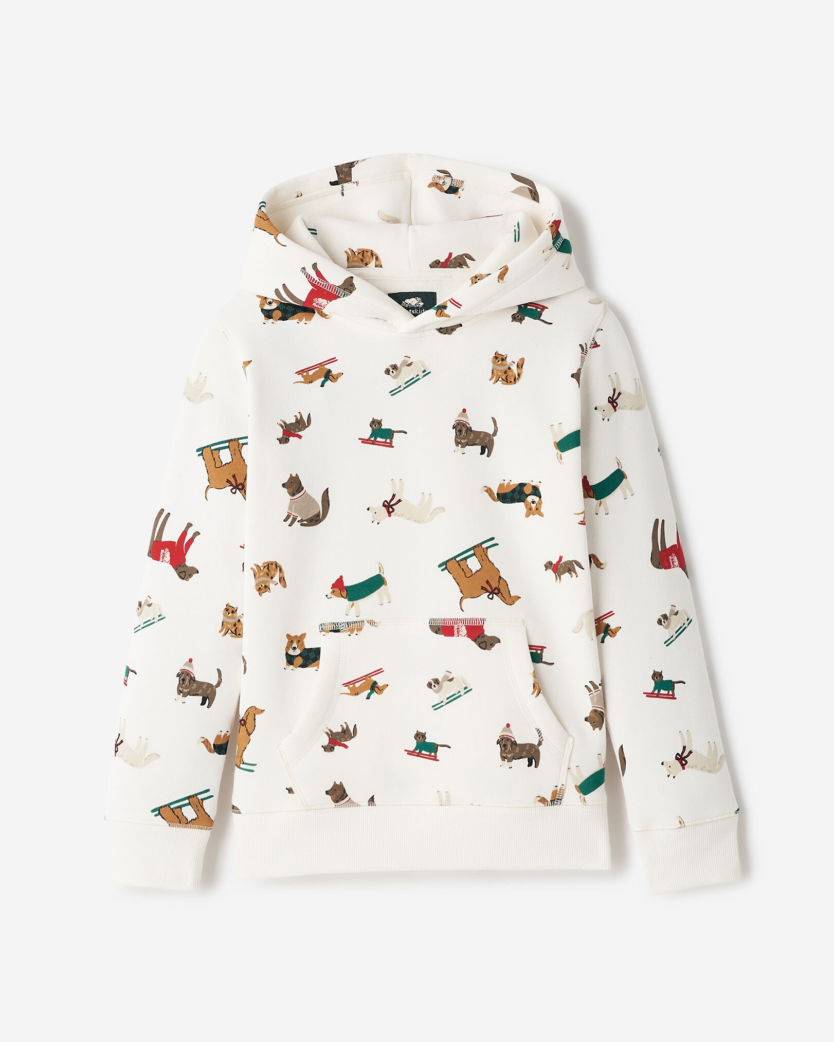 Kids Cooper Holiday Kanga Hoodie