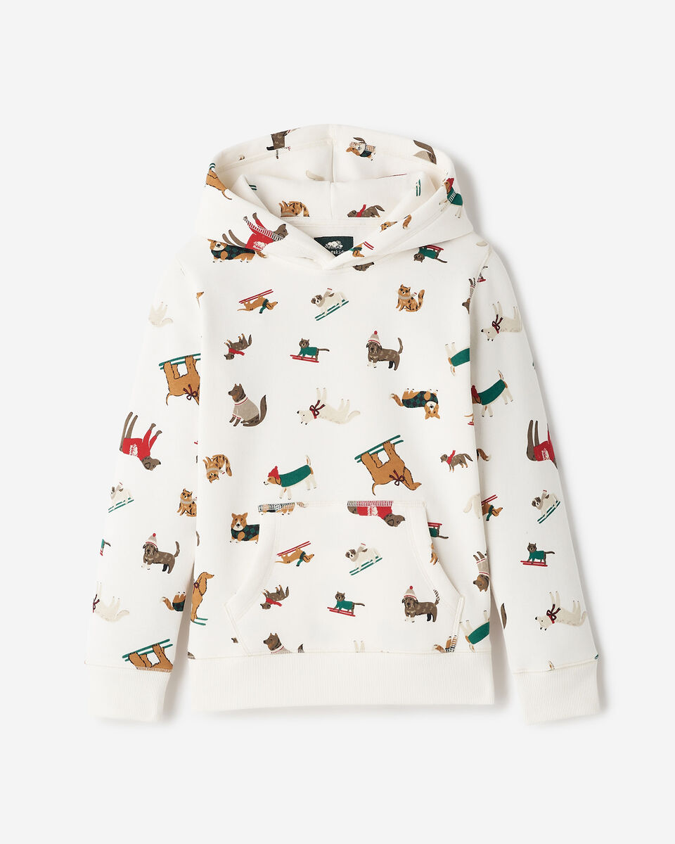 Kids Cooper Holiday Kanga Hoodie