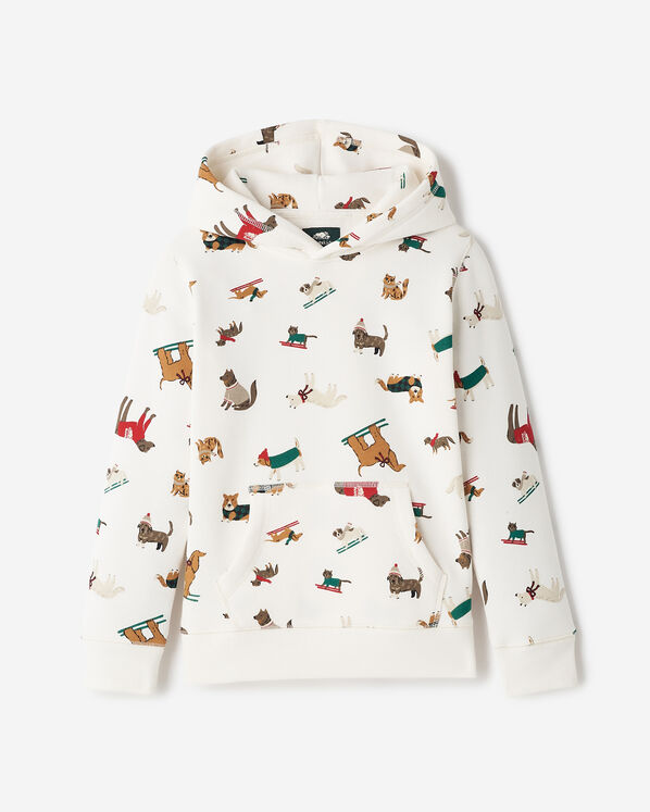 Kids Cooper Holiday Kanga Hoodie