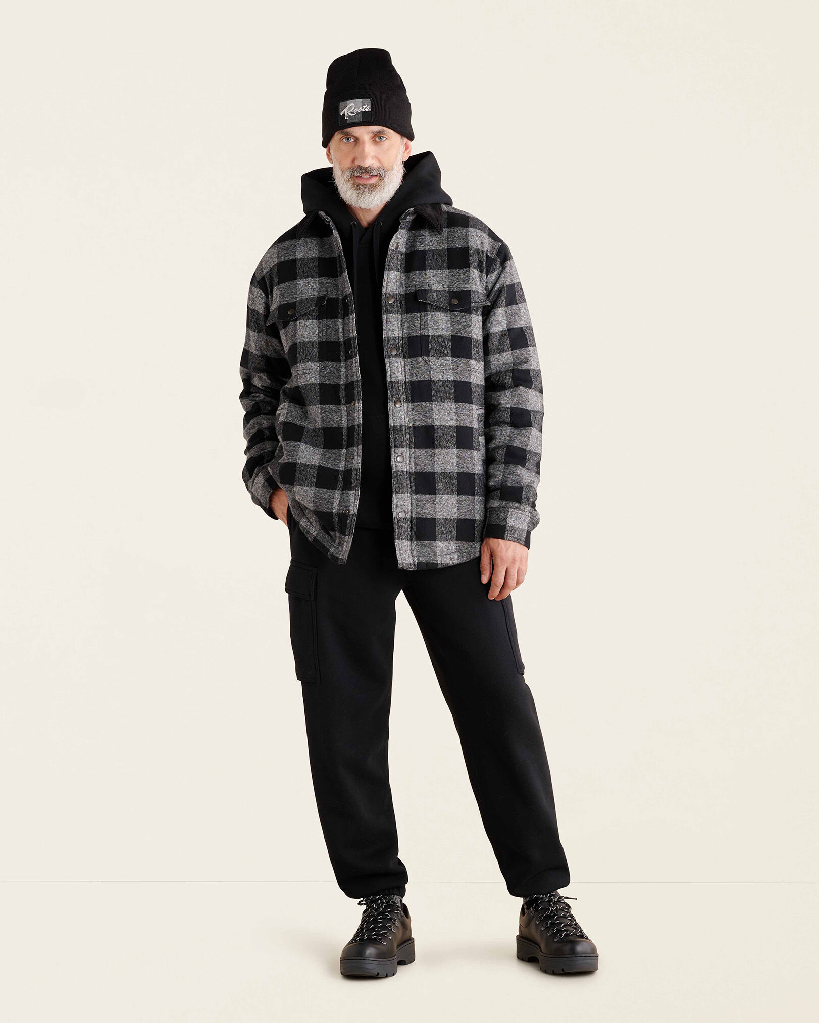 Plaid fleece hotsell lined jacket