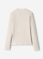Girls Cooper Sparkle Rib T-Shirt