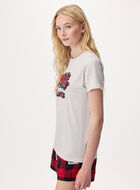 Womens Cooper Plaid T-Shirt