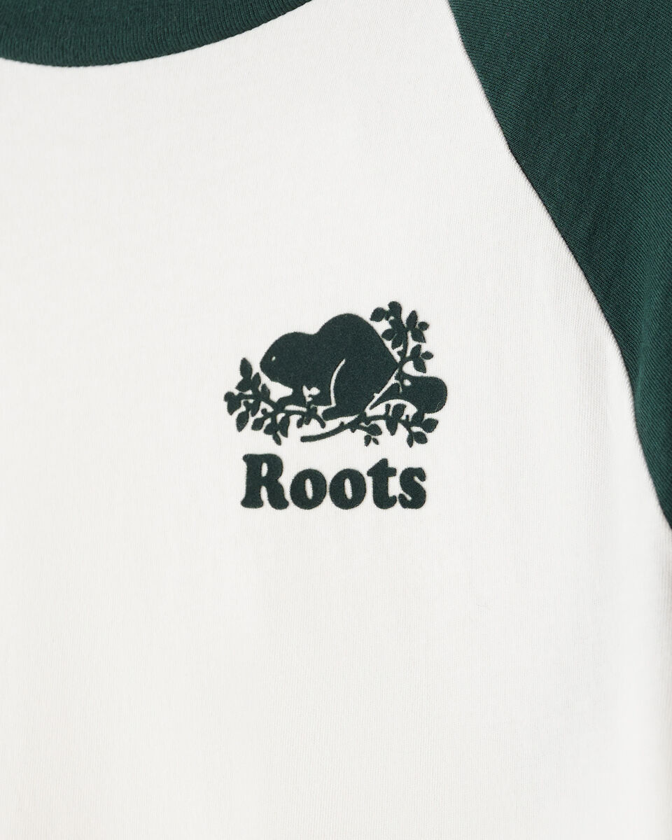 T-shirt style baseball Cooper en coton bio pour femme