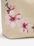 Floral Carryall Tote Cloud