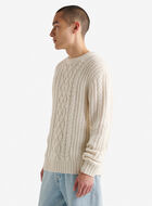 Lodge Cabled Crew Sweater