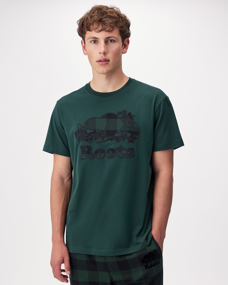 Mens Cooper Plaid Fill T-Shirt