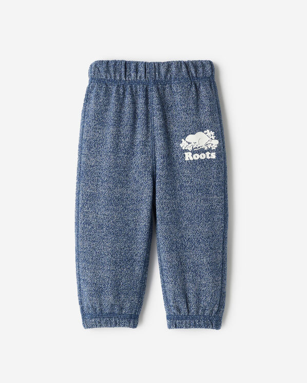 Pantalon original en molleton de coton bio pour bébés