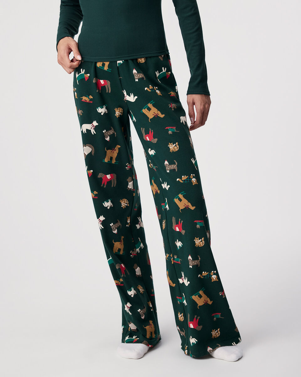Pantalon de pyjama festif pour femme