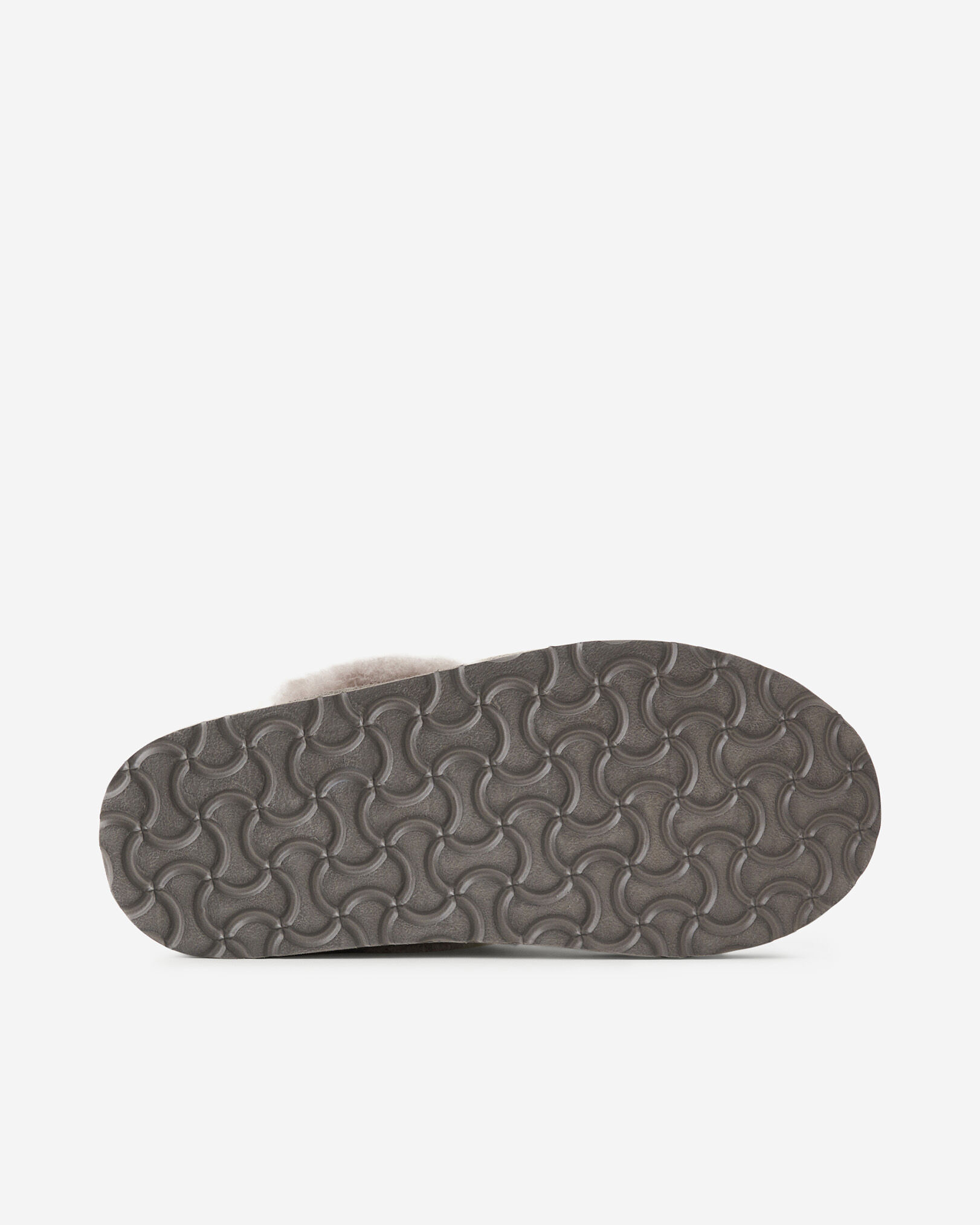 Womens Shearling Platform Slipper