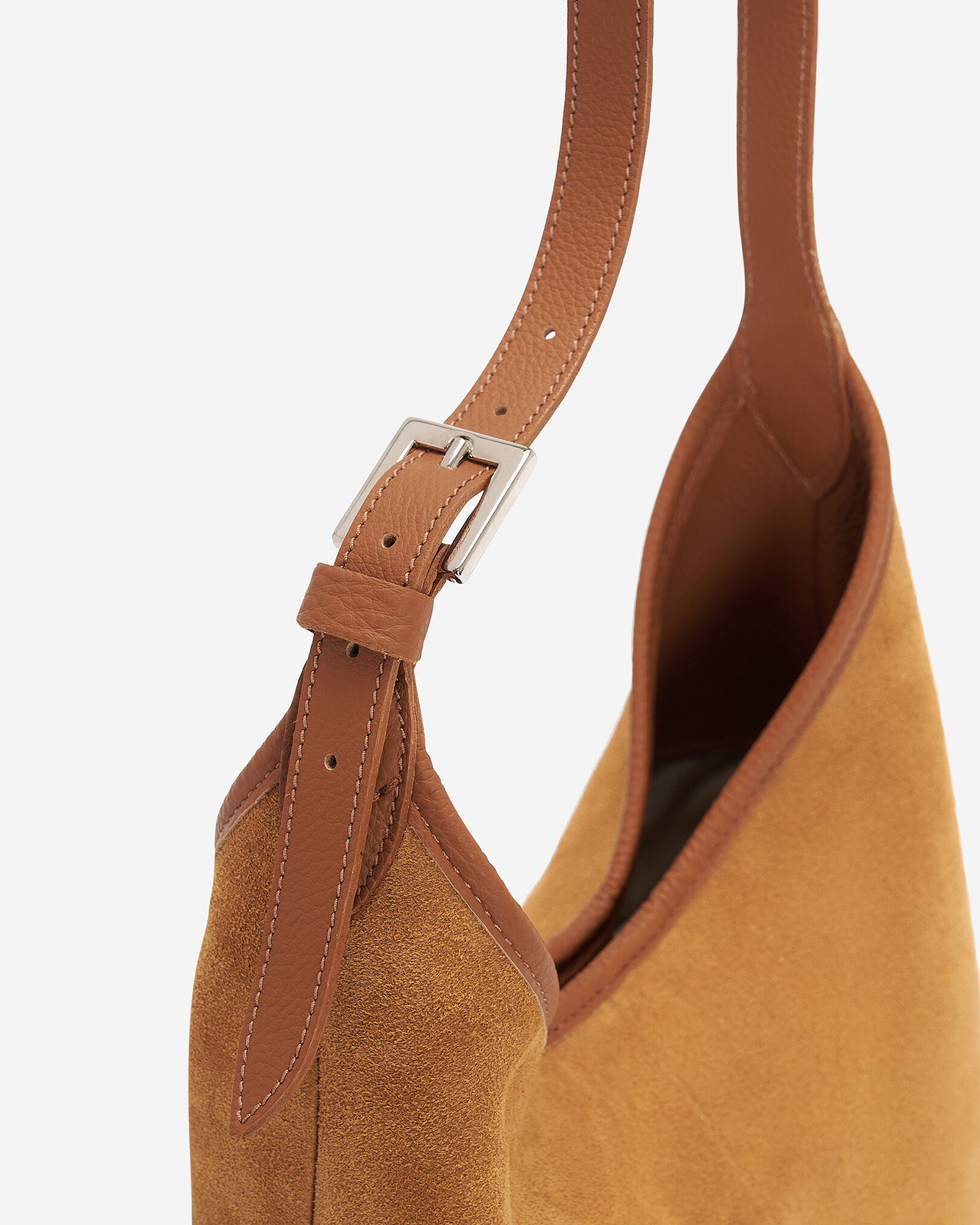 Petit sac à bandoulière Jacq en suède