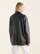 Womens Leather Blazer