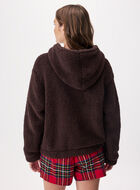 Manteau &agrave; capuchon et glissi&egrave;re en mouton molletonn&eacute; Creekside