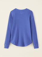 Waffle Long Sleeve Top