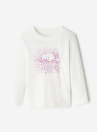 Toddler Cooper Glitter Long Sleeve T-Shirt