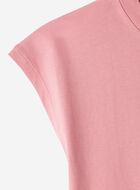 Girls Sleeveless Boxy T-Shirt