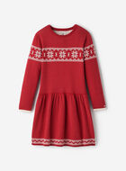 Girls Cabin Fair Isle Sweater Dress