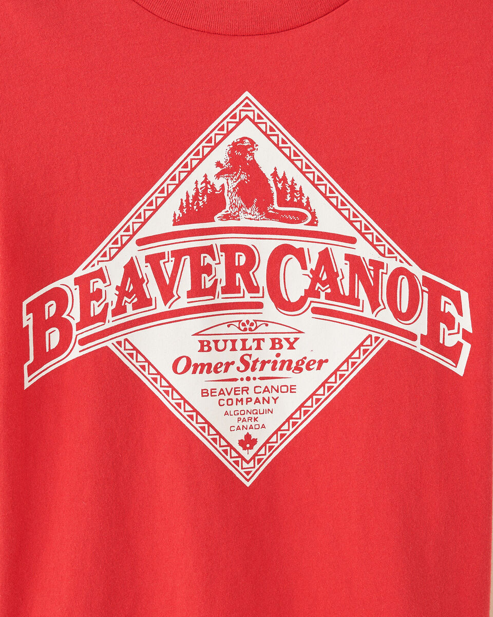 Toddler Beaver Canoe Relaxed T-Shirt