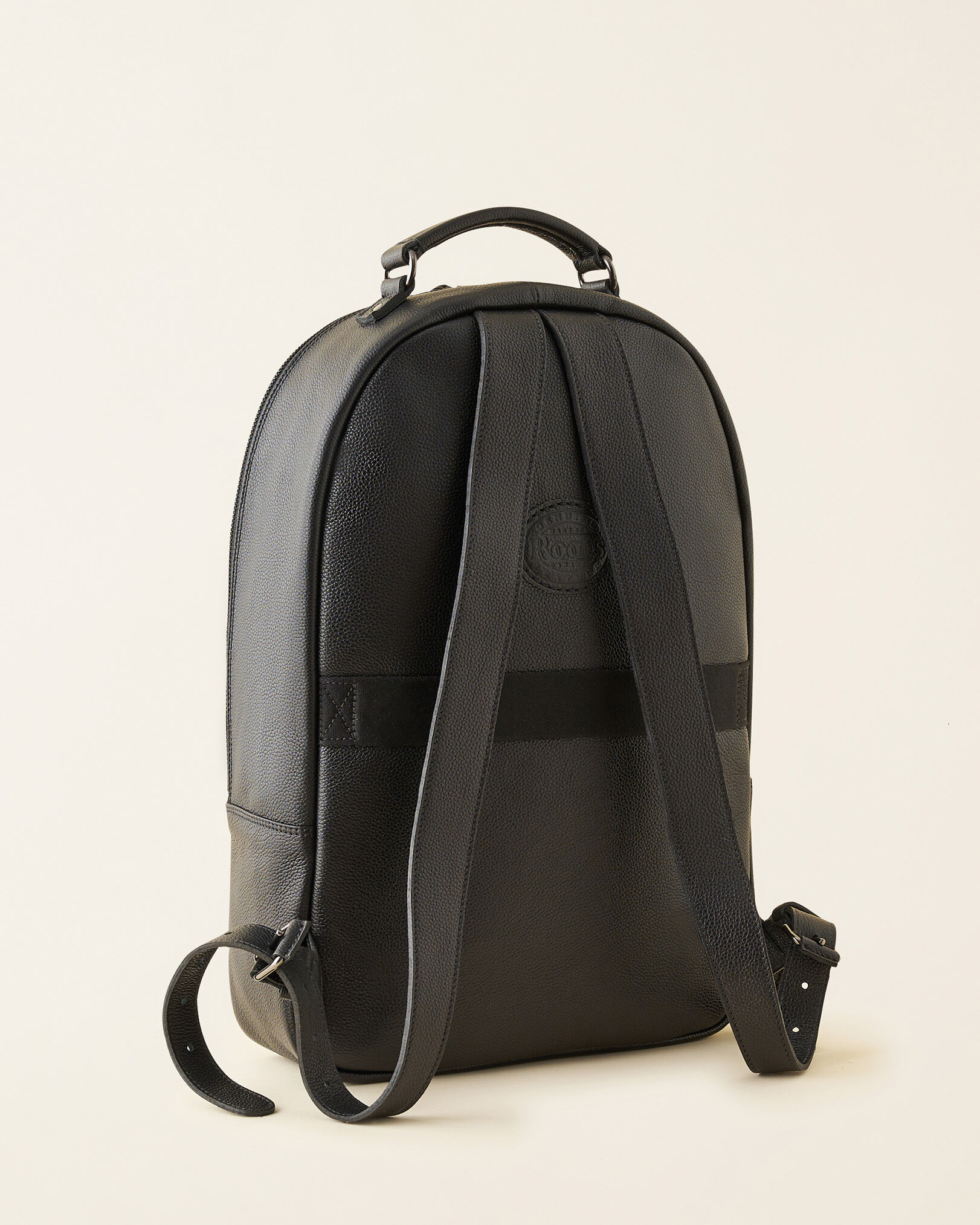 Roots black store backpack