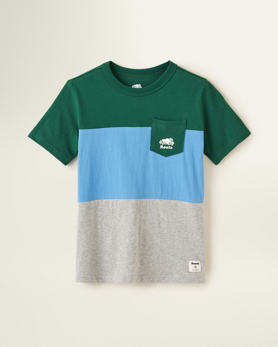 T-shirt aux couleurs contrastantes Cooper pour garçon