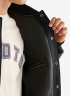 Blouson universitaire rétro pour homme
