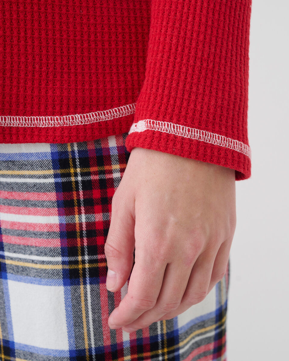 Chandail henley gaufré Cabane