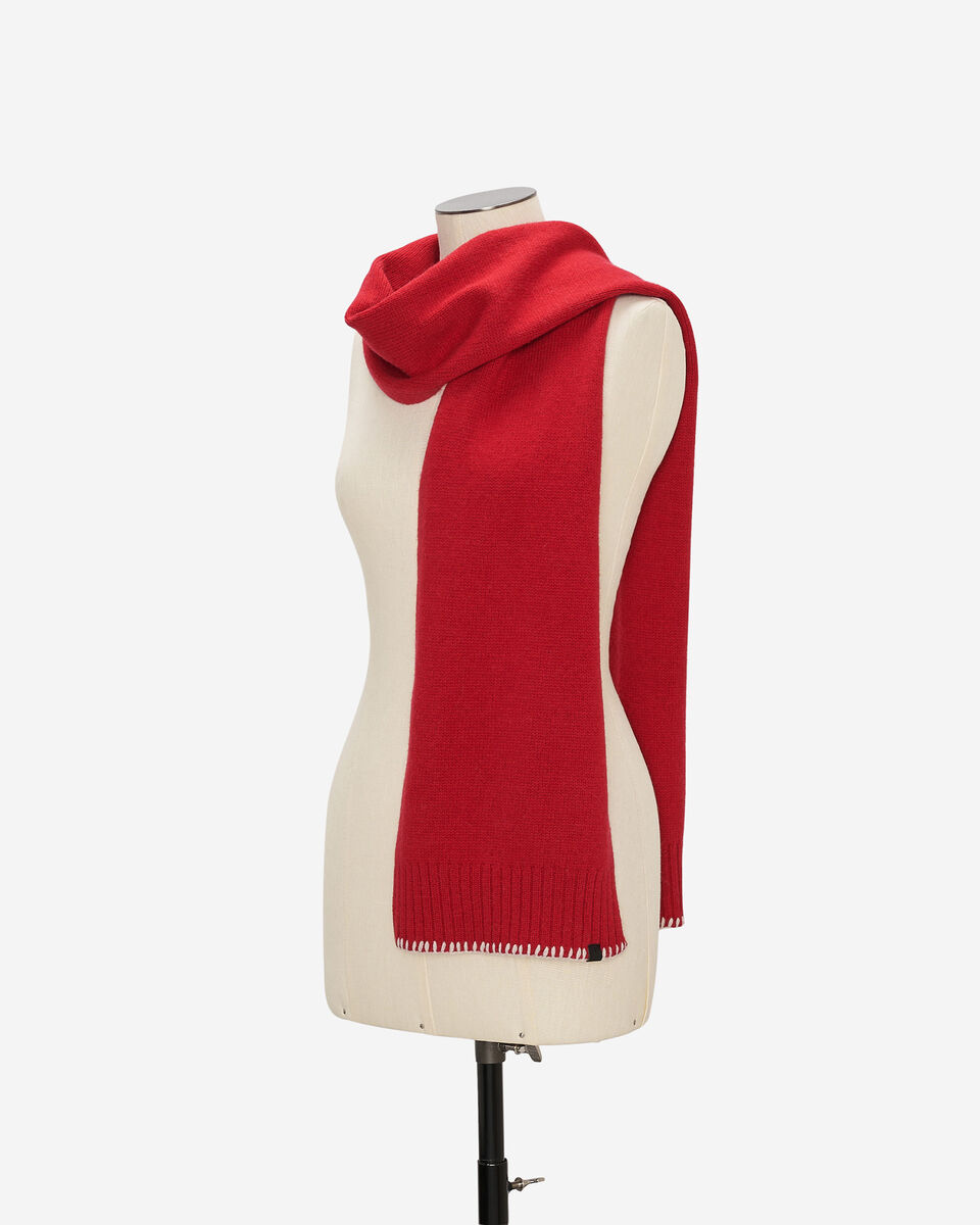 Écharpe à liseré en point de feston